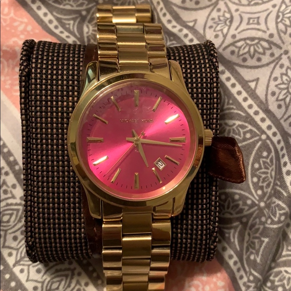 Michael Kors Pink Face Watch